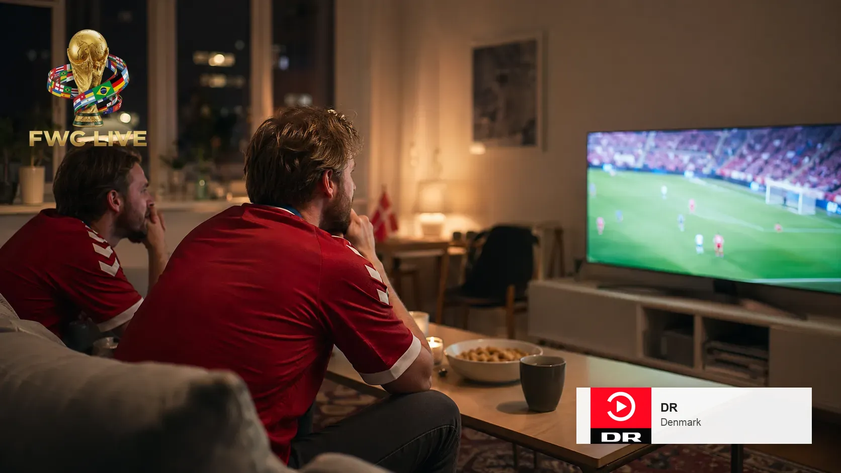 How to watch FIFA World Cup 2026 live on DR in Denmark