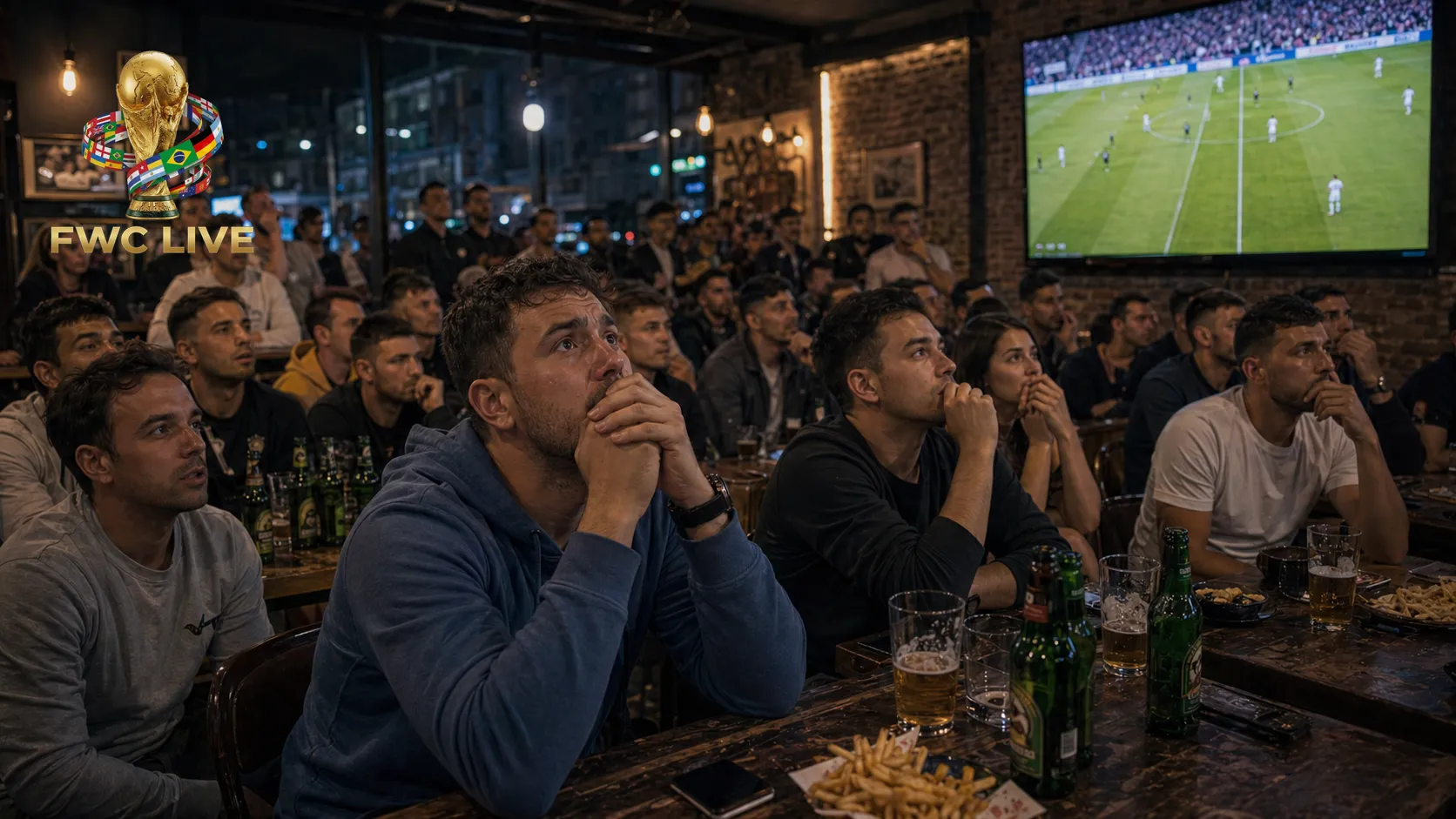 Bosnia and Herzegovina football fans watching FIFA World Cup 2026 coverage in Sarajevo
