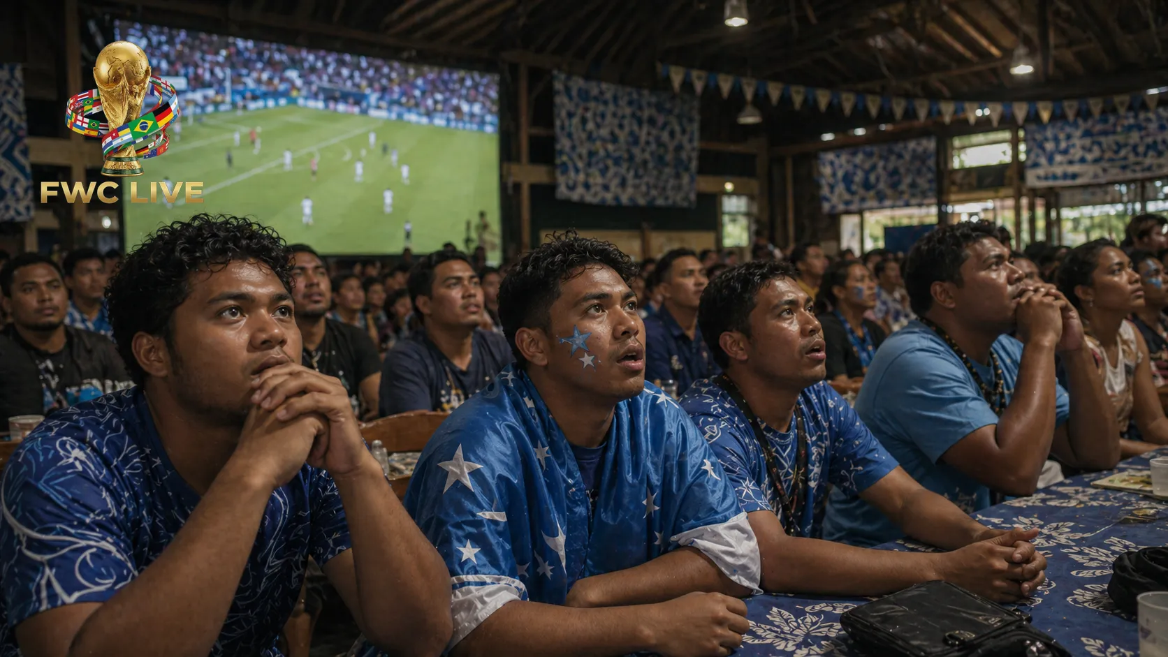 Micronesia football fans watching FIFA World Cup 2026 coverage in Pohnpei