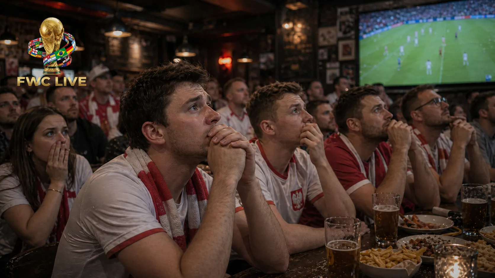 Poland football fans watching FIFA World Cup 2026 coverage in Warsaw