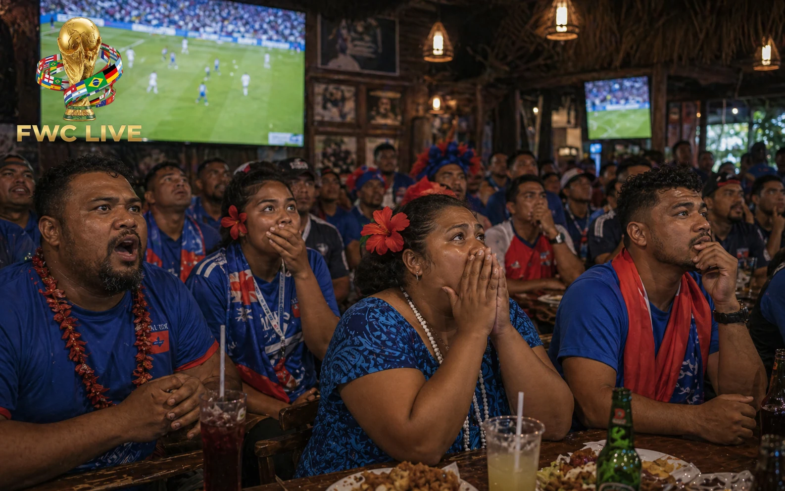 Samoa football fans watching FIFA World Cup 2026 coverage in Apia