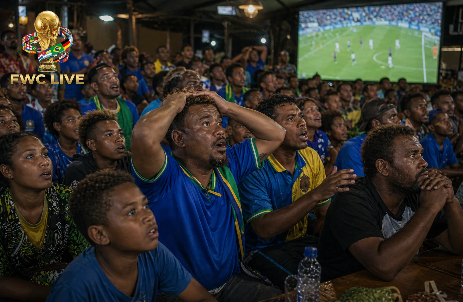 Solomon Islands football fans watching FIFA World Cup 2026 coverage in Honiara