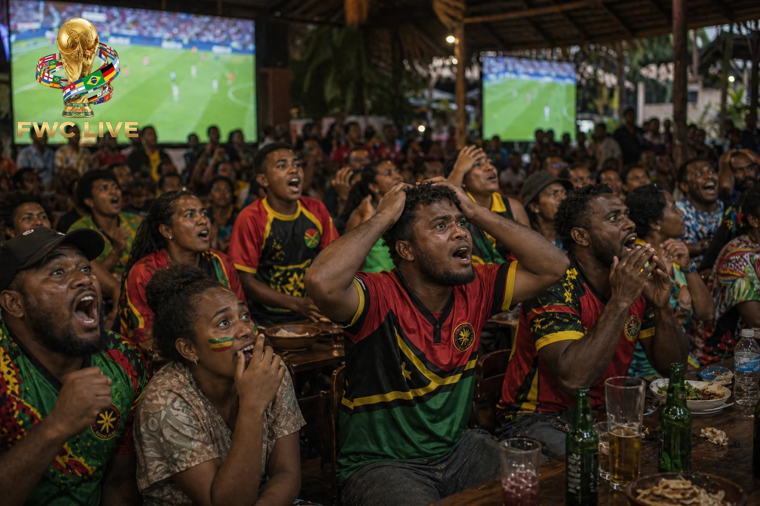 Vanuatu football fans watching FIFA World Cup 2026 coverage in Port Vila