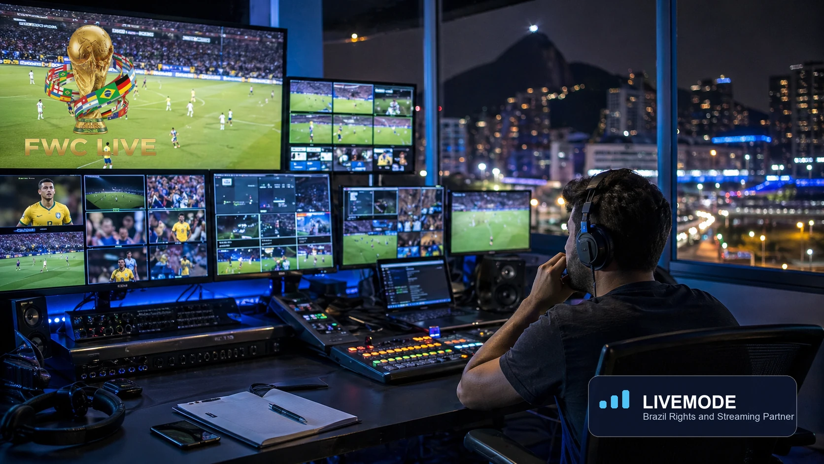 How to follow FIFA World Cup 2026 through LiveMode in Brazil
