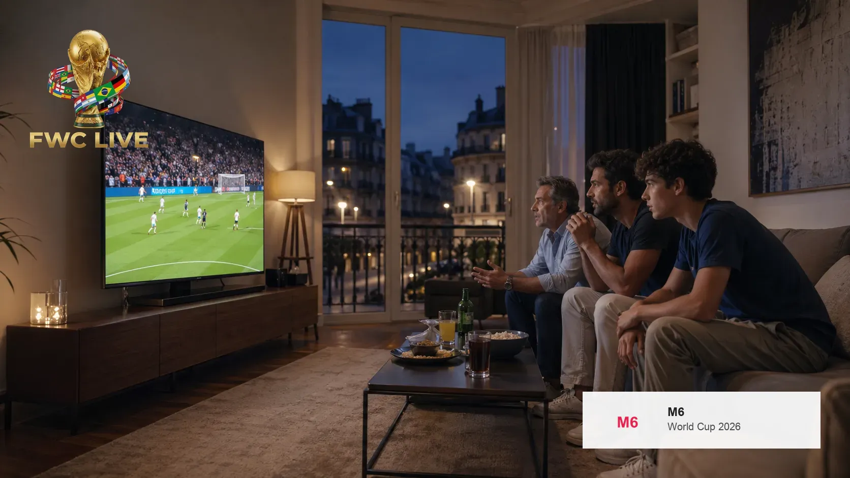 How to watch FIFA World Cup 2026 live on M6 in France