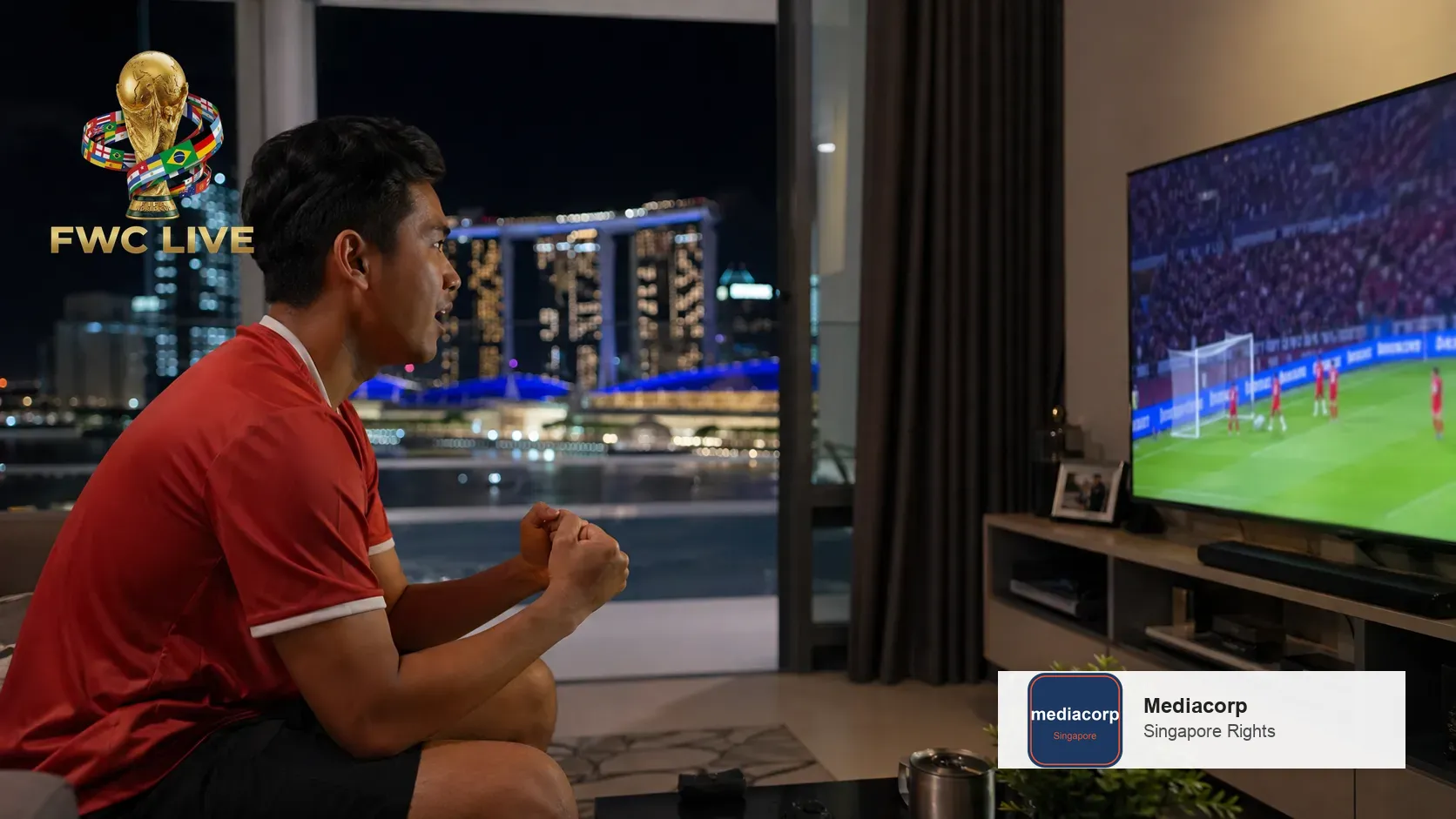 How to watch FIFA World Cup 2026 live on Mediacorp in Singapore