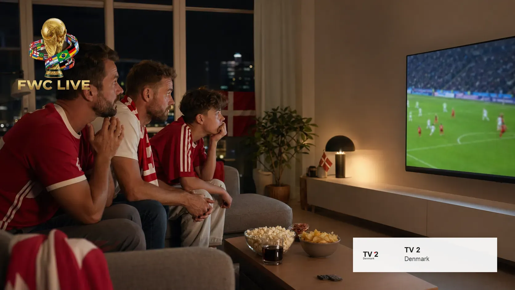 How to watch FIFA World Cup 2026 live on TV 2 Denmark in Denmark