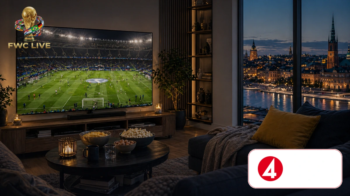 How to watch FIFA World Cup 2026 on TV4 Sweden