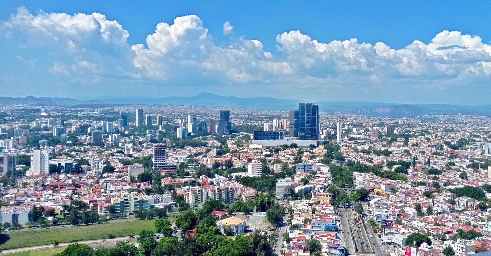 Guadalajara host city skyline