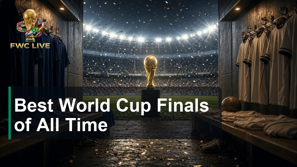 Best World Cup Finals of All Time - Ranked