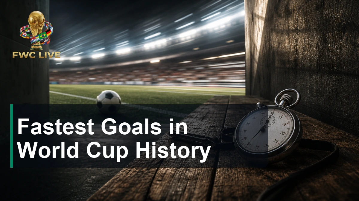 Fastest Goals in World Cup History