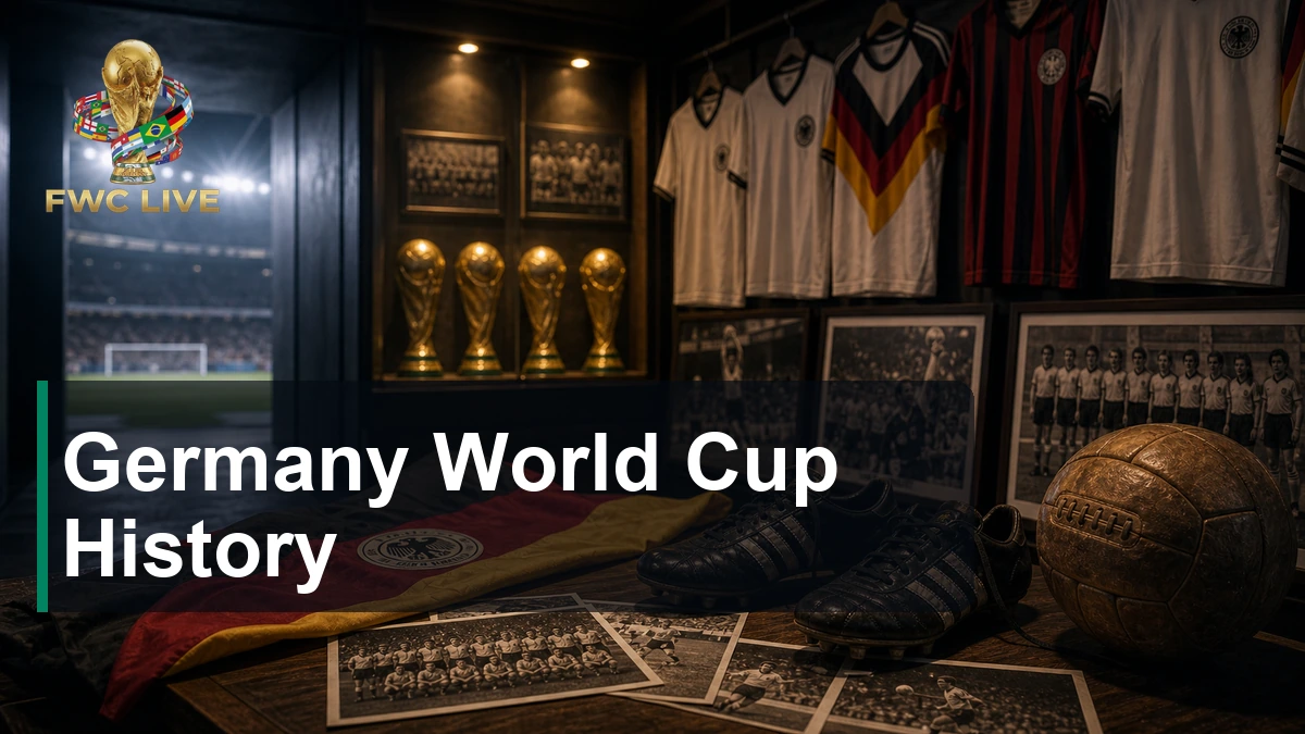 Germany World Cup History - 4 Titles and 8 Finals
