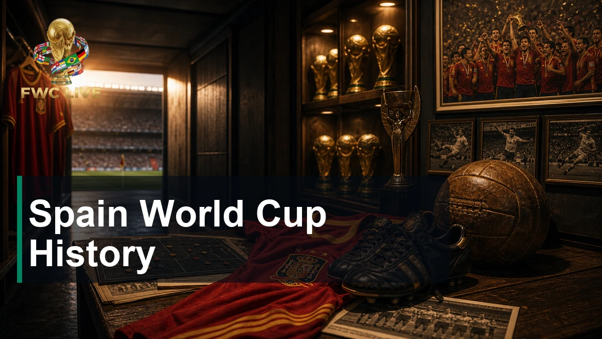 Spain World Cup History - 2010 Golden Generation