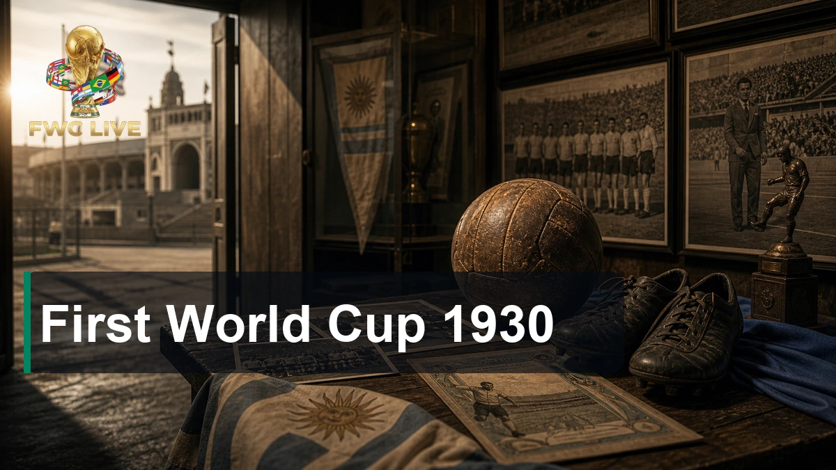 The First World Cup 1930 - Full Story of Uruguay