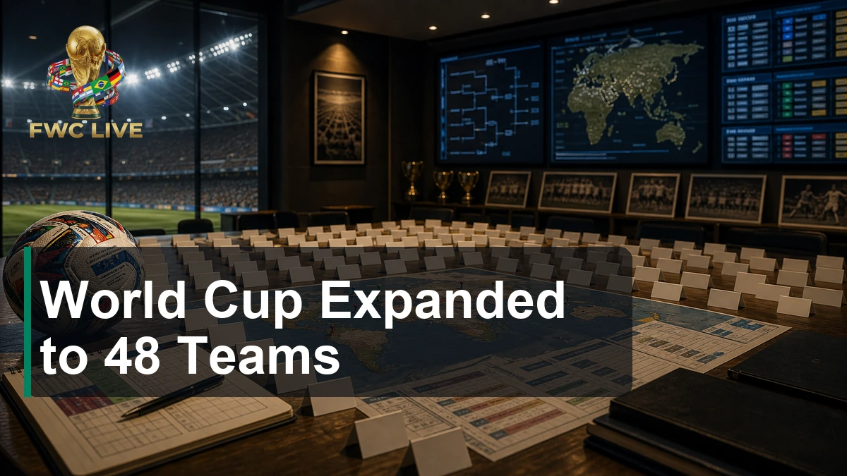 World Cup Expanded to 48 Teams - Why It Changed