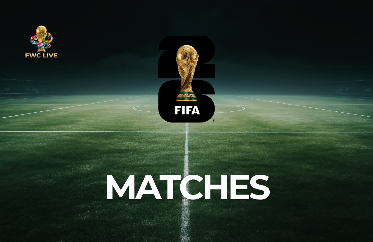 FIFA World Cup 2026 matches graphic