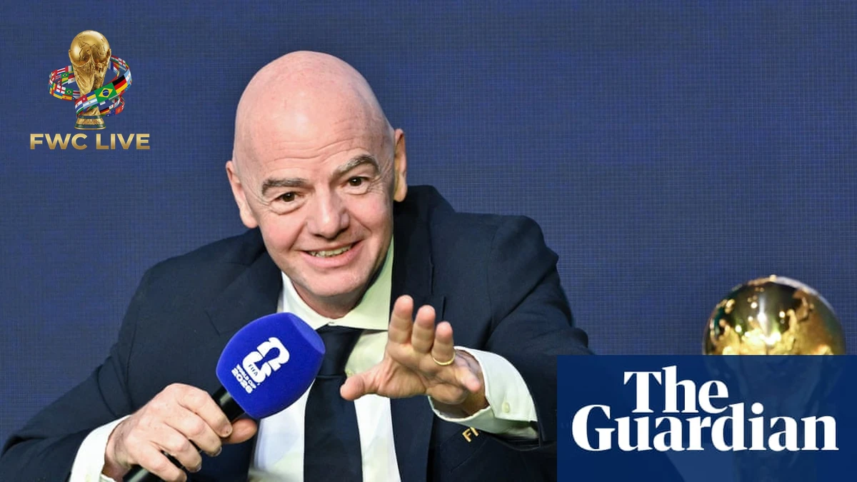 Gianni Infantino and the World Cup trophy as federations weigh rising tournament costs