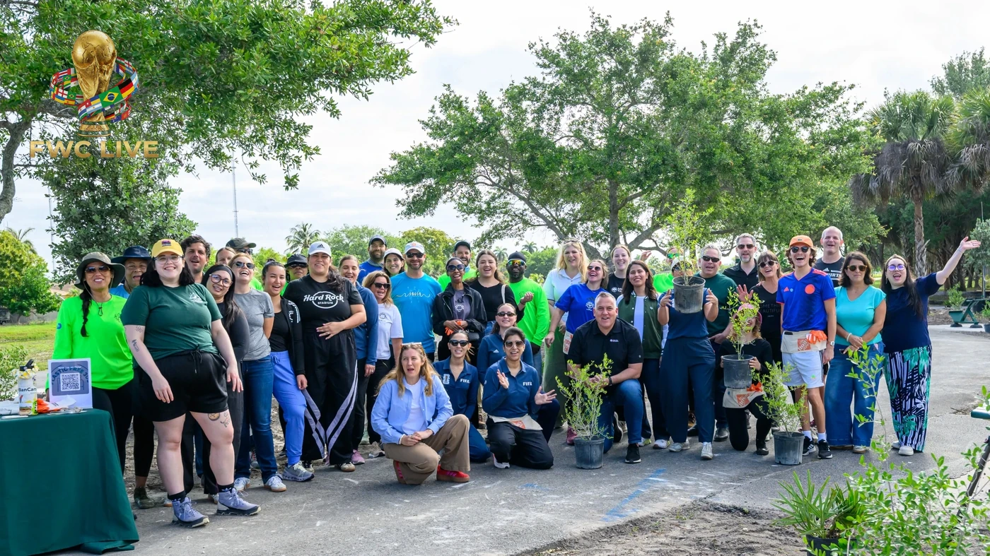 Community tree planting linked to FIFA World Cup 2026 host cities