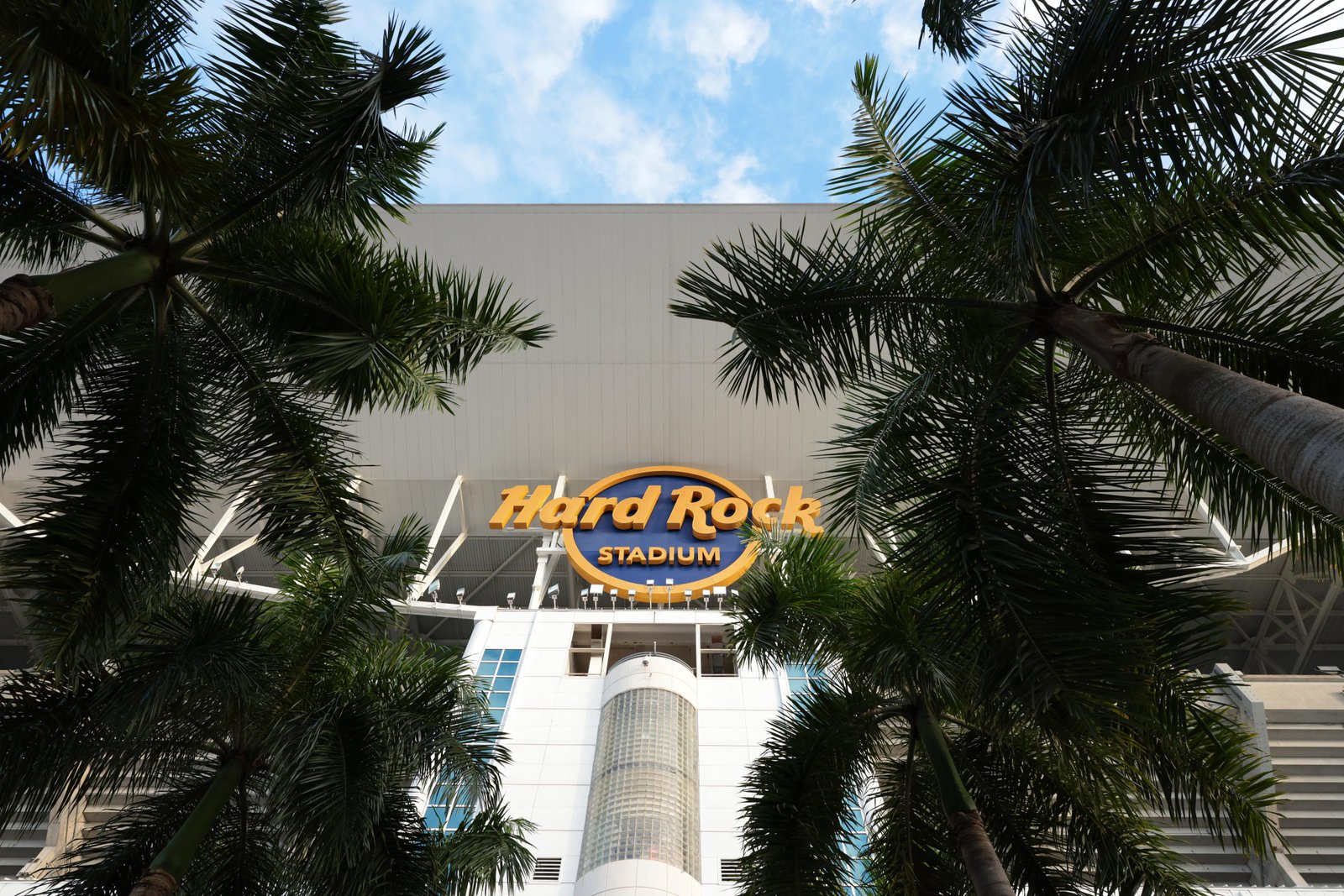 Hard Rock Stadium before World Cup 2026 tailgating guidance in Miami