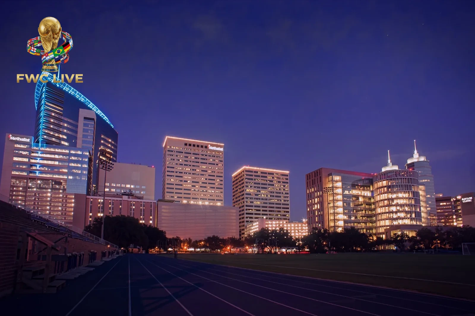 Houston host city promotion linked to a Guinness World Record before World Cup 2026