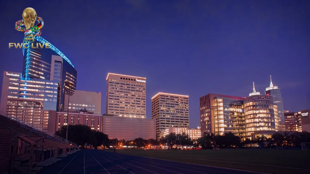 Houston World Cup 2026 host city excitement