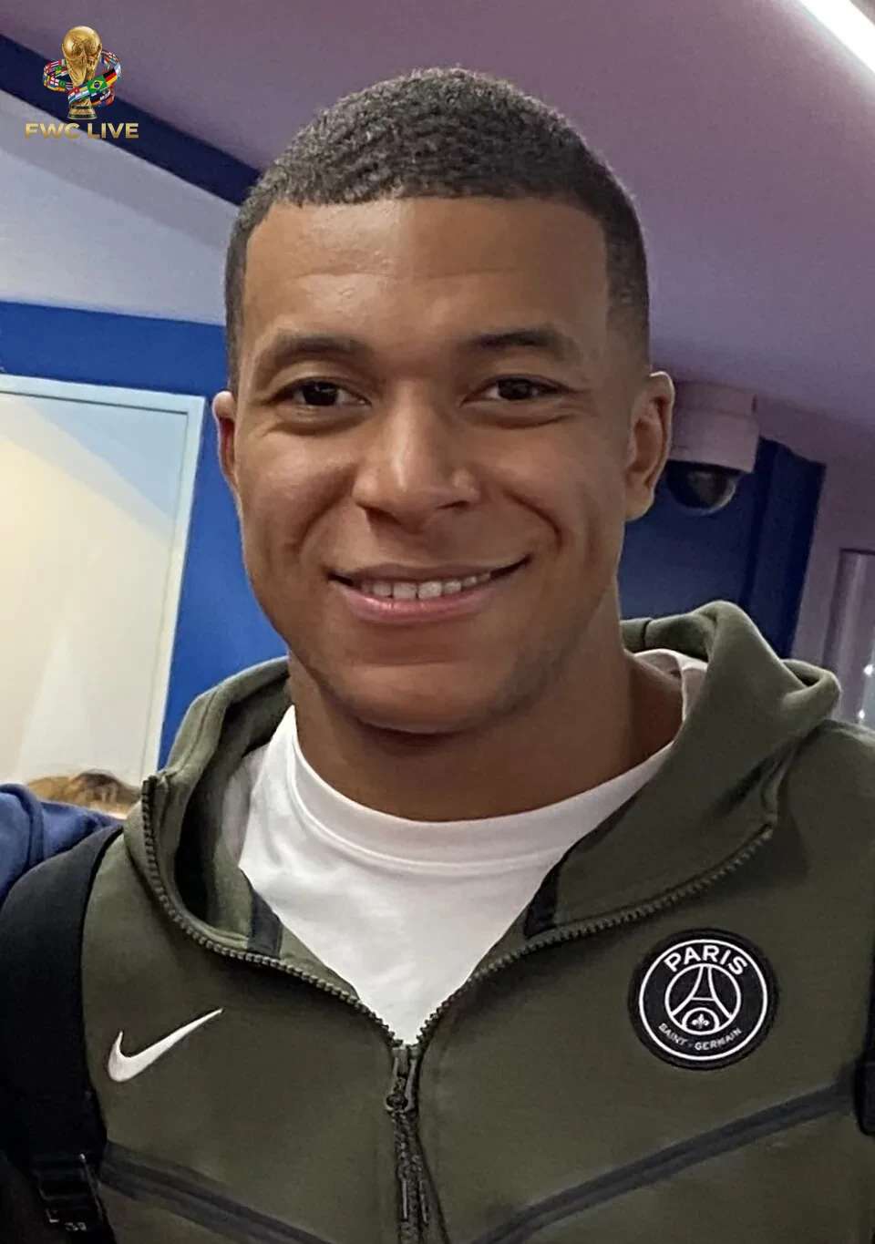 Kylian Mbappe after suffering a hamstring injury before World Cup 2026
