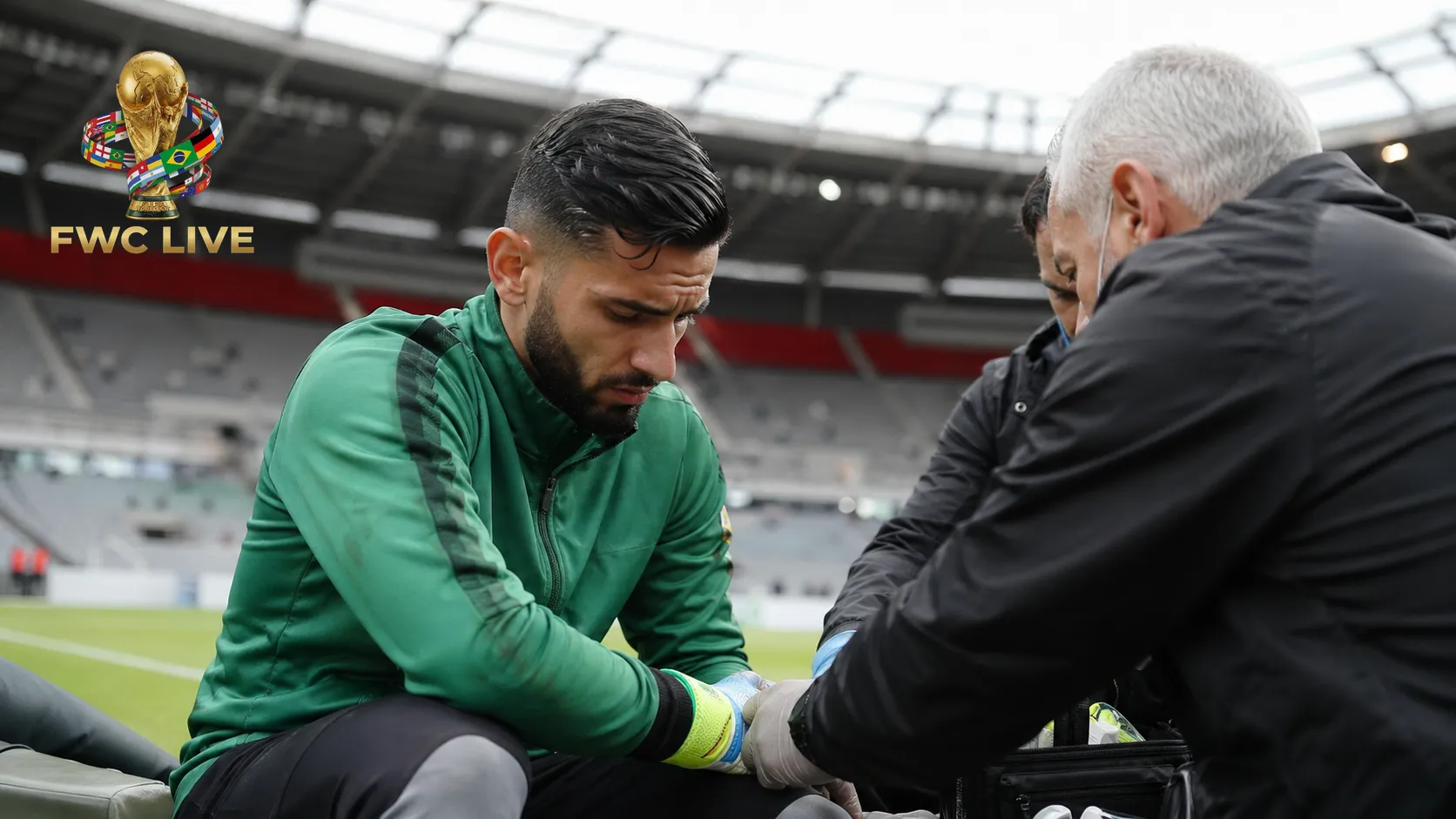 Luca Zidane World Cup 2026 injury concern for Algeria goalkeeper