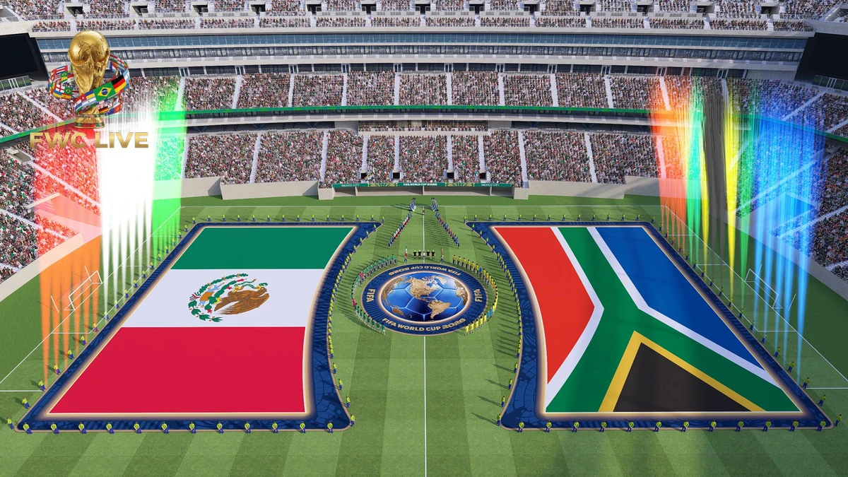 Pre-match ceremony at World Cup 2026