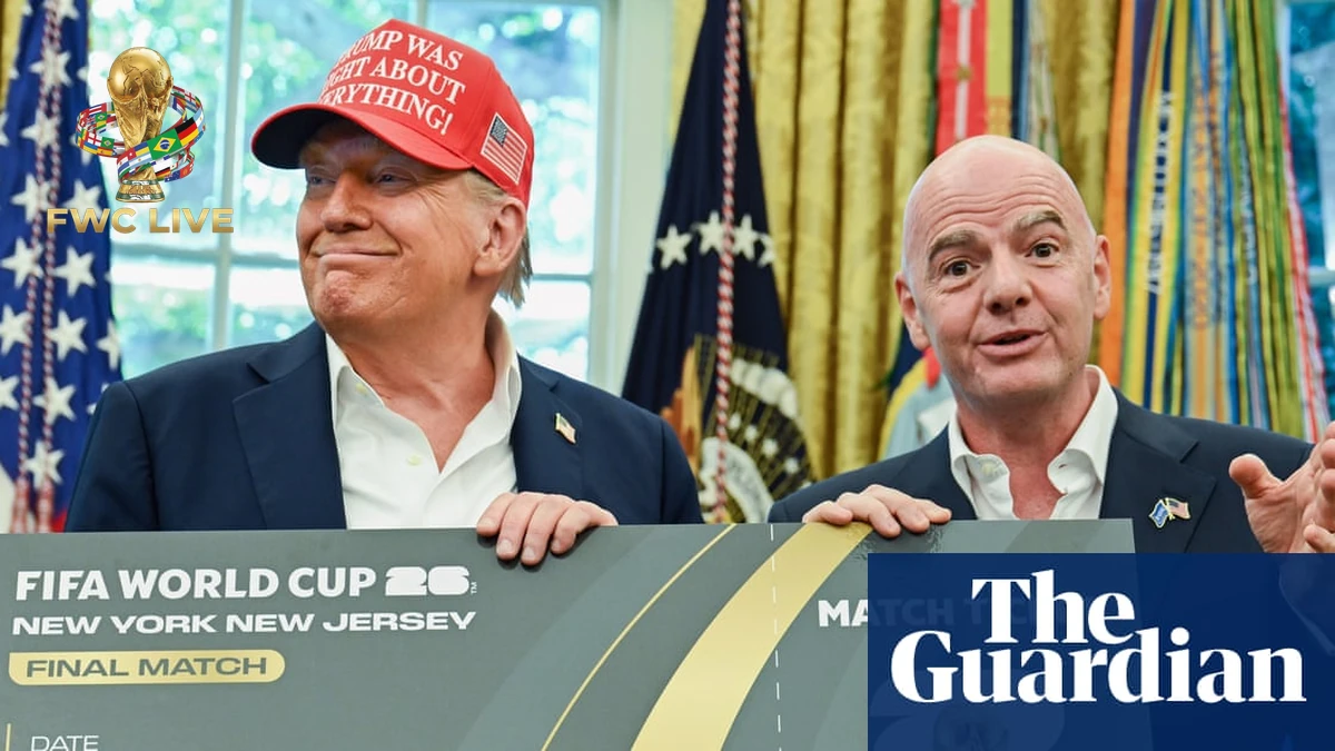 Donald Trump and Gianni Infantino linked to the World Cup 2026 hospitality ticket push story