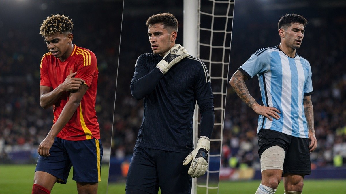 World Cup 2026 injury watch around Lamine Yamal and other major players