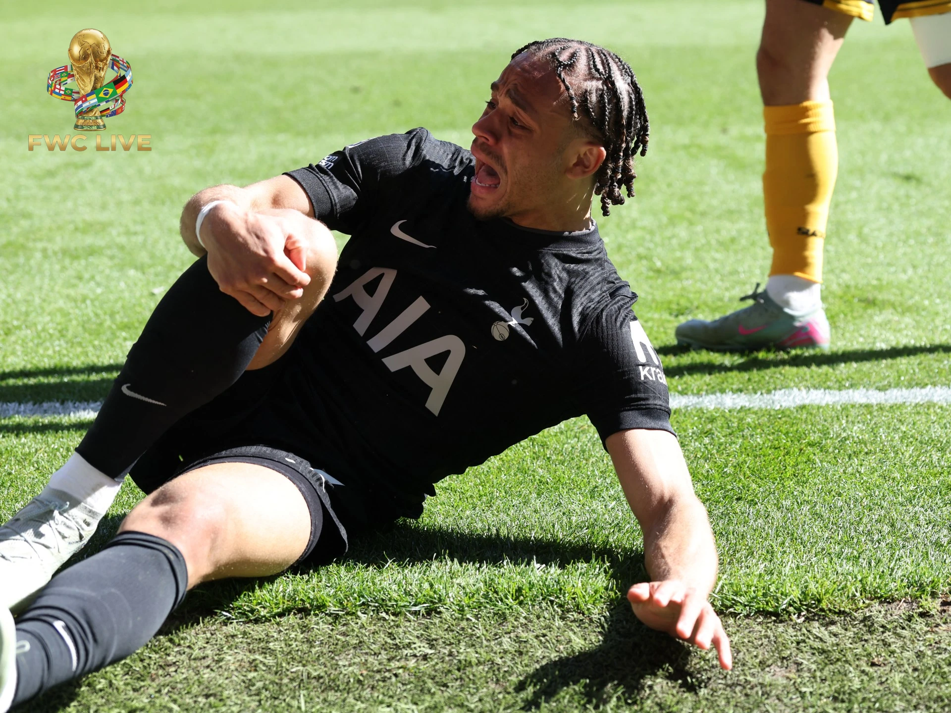 Xavi Simons after suffering an ACL injury that ends his World Cup 2026 hopes