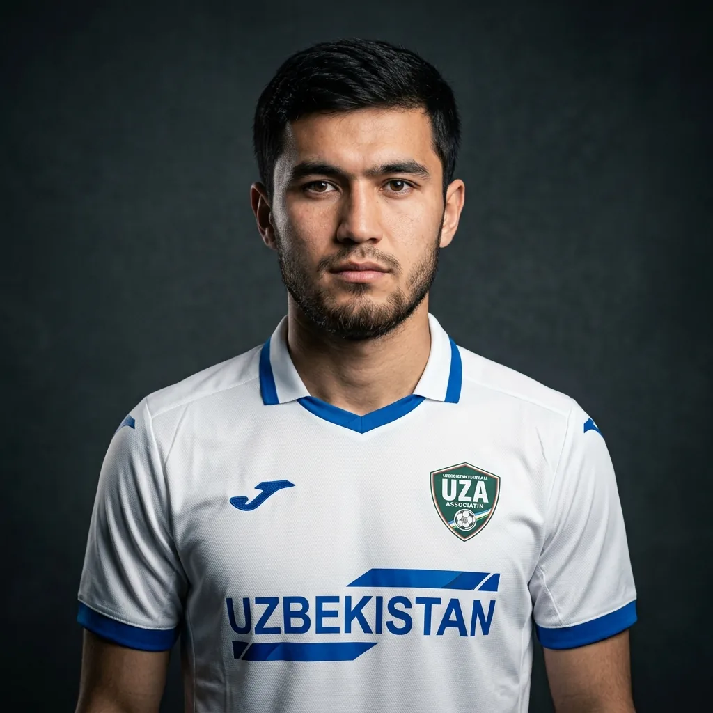Abdukodir Khusanov profile portrait