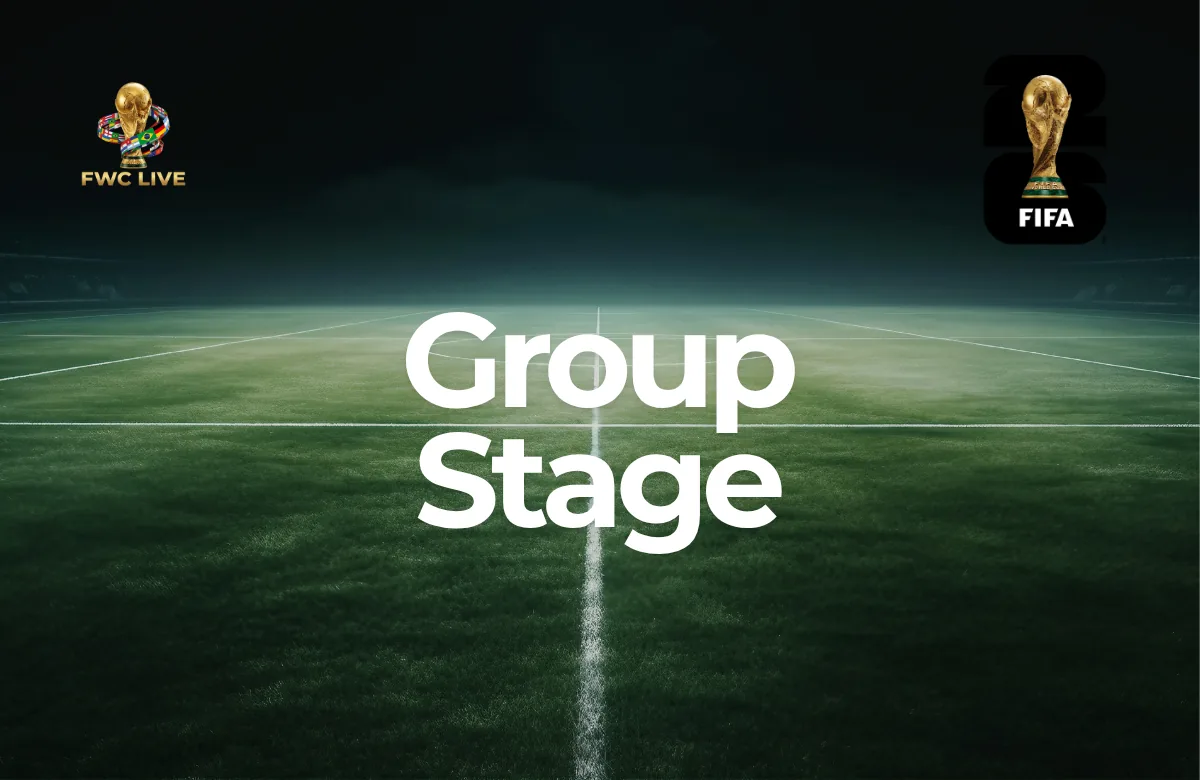 Group stage featured graphic