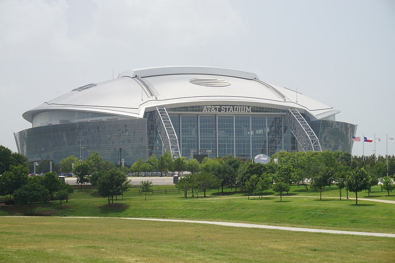 Dallas Stadium exterior in Dallas