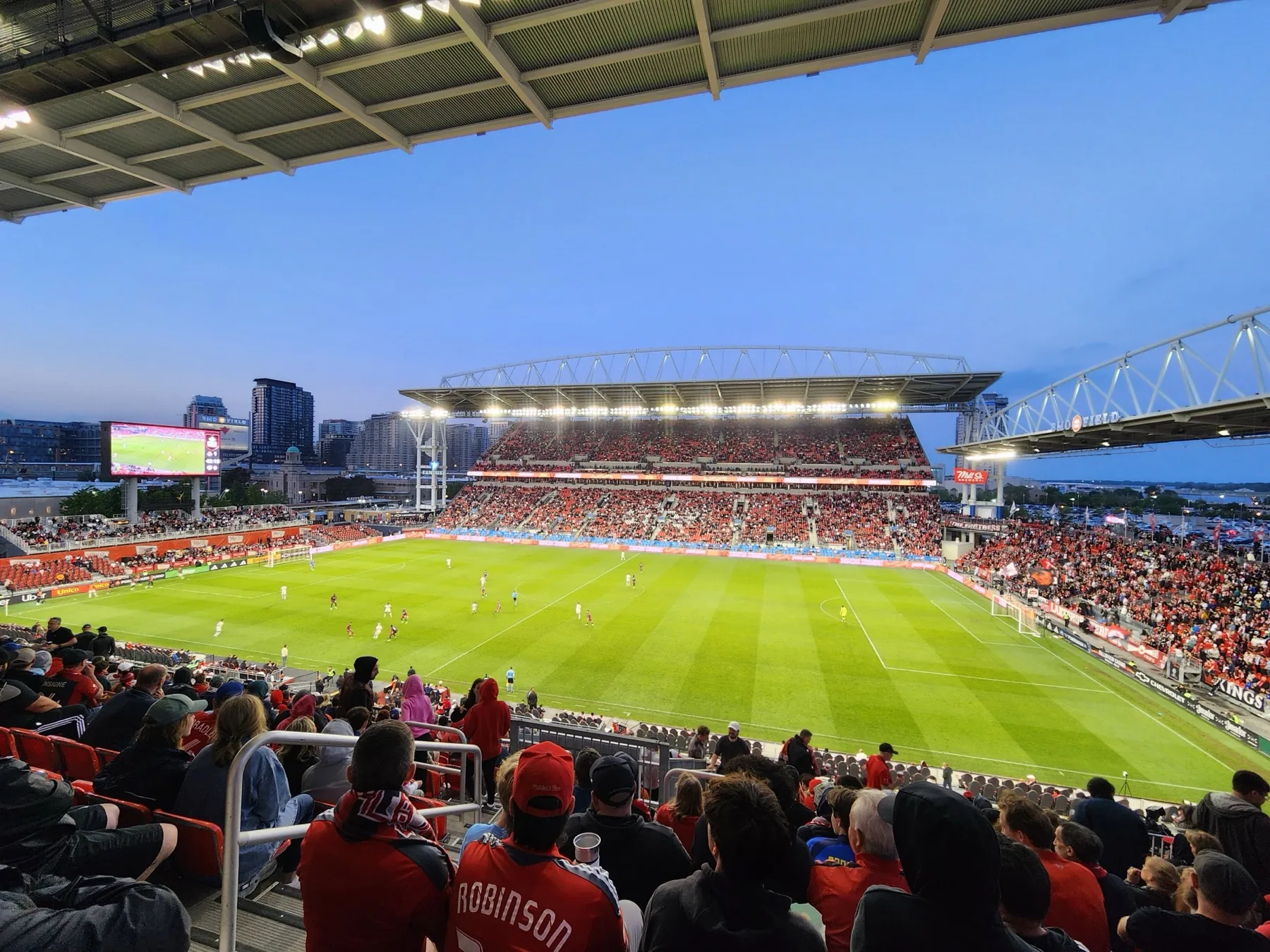 Toronto Stadium exterior in Toronto