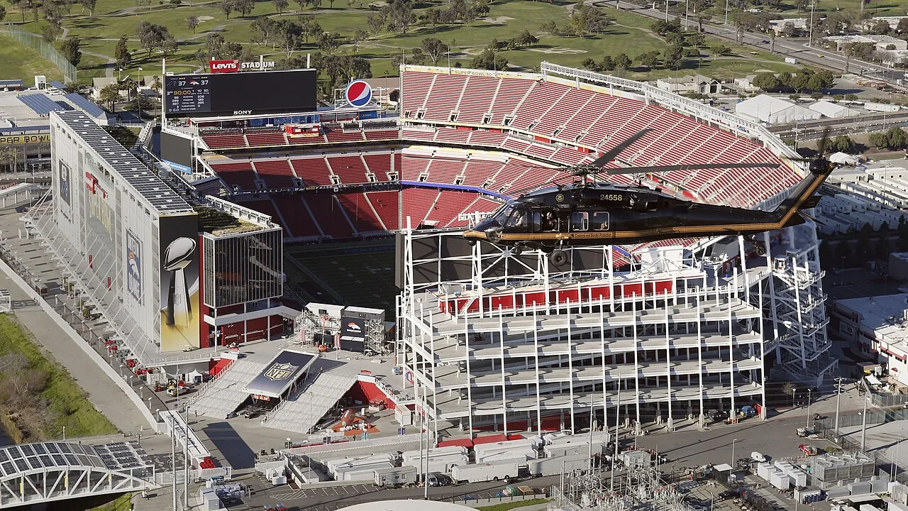 San Francisco Bay Area Stadium exterior in San Francisco Bay Area