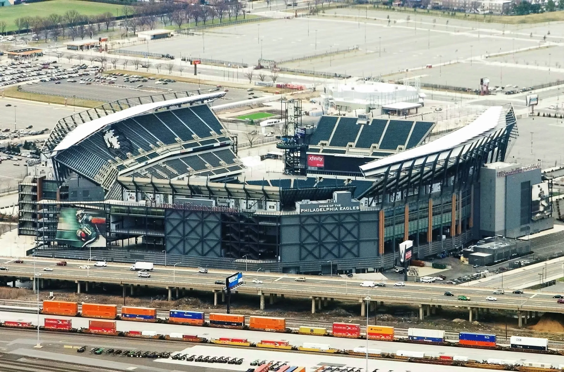 Philadelphia Stadium exterior in Philadelphia
