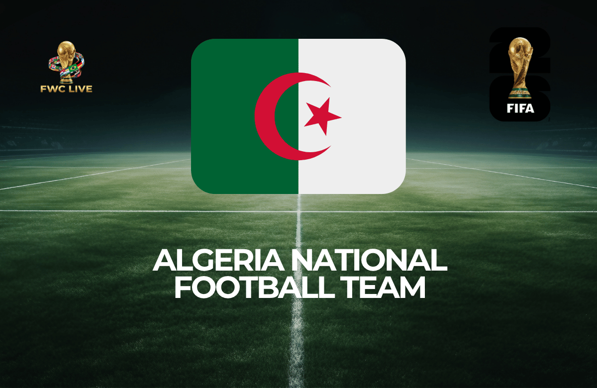 Algeria national football team featured graphic