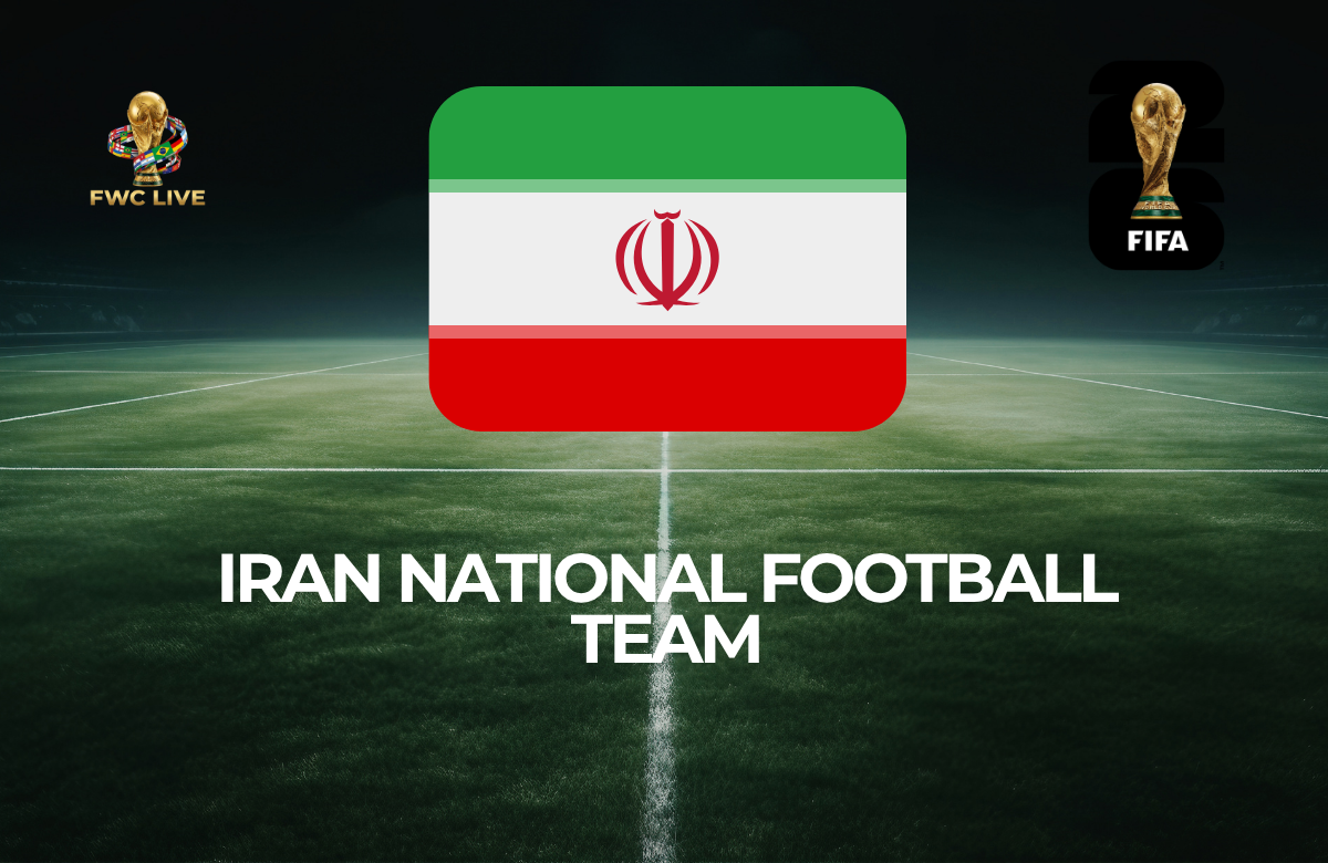 Iran national football team featured graphic