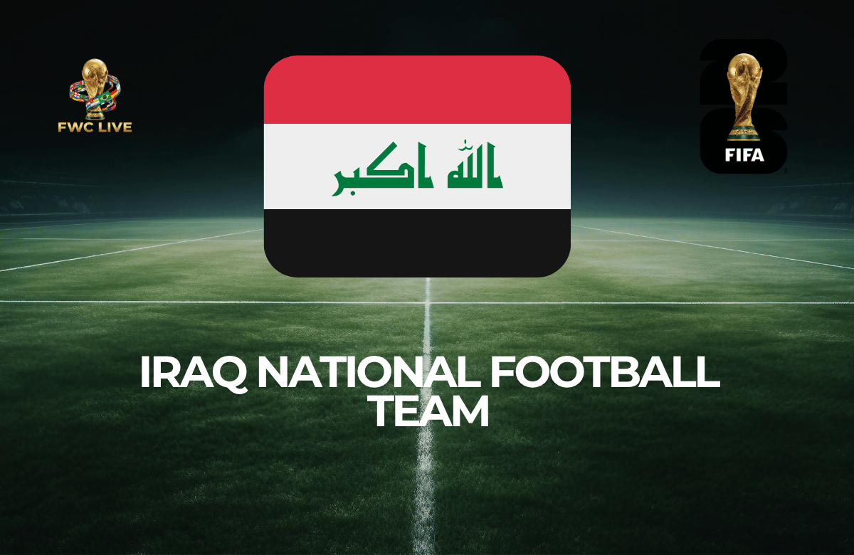Iraq national football team featured graphic