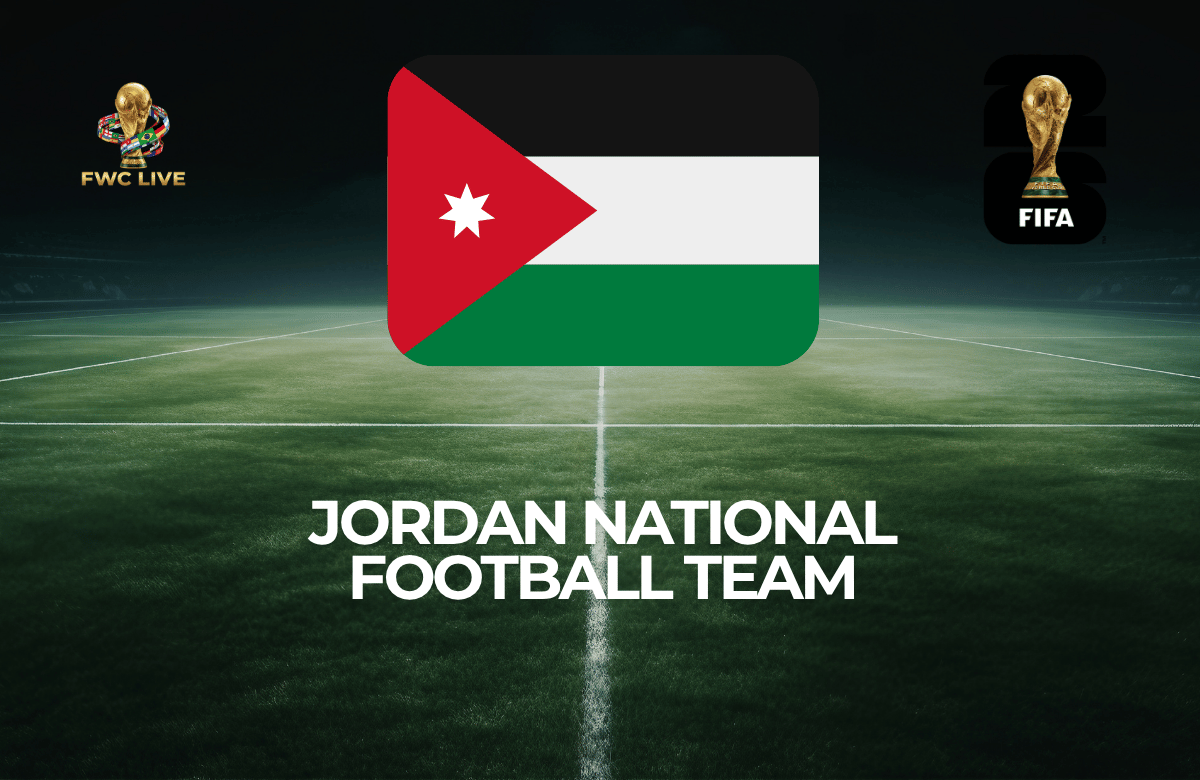 Jordan national football team featured graphic