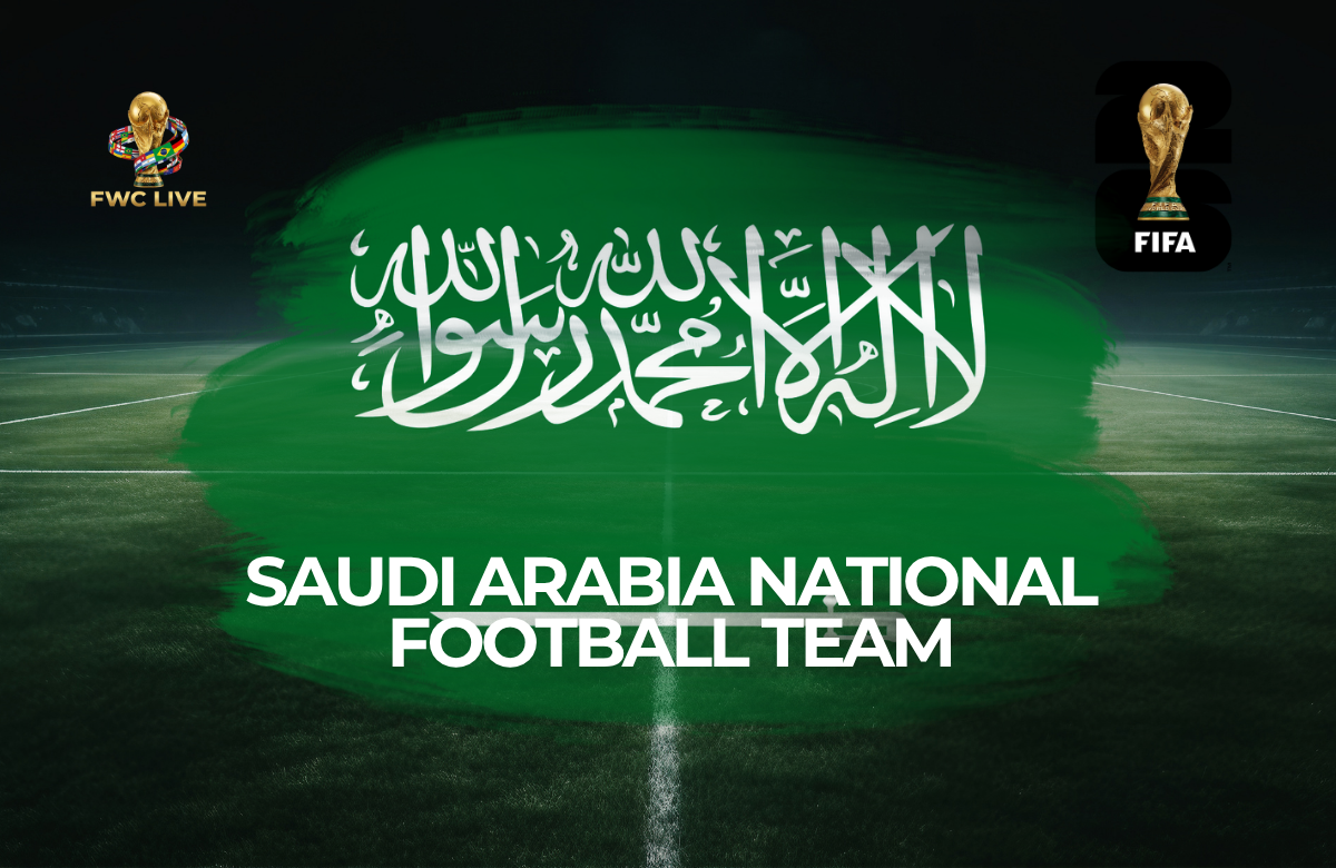 Saudi Arabia national football team featured graphic