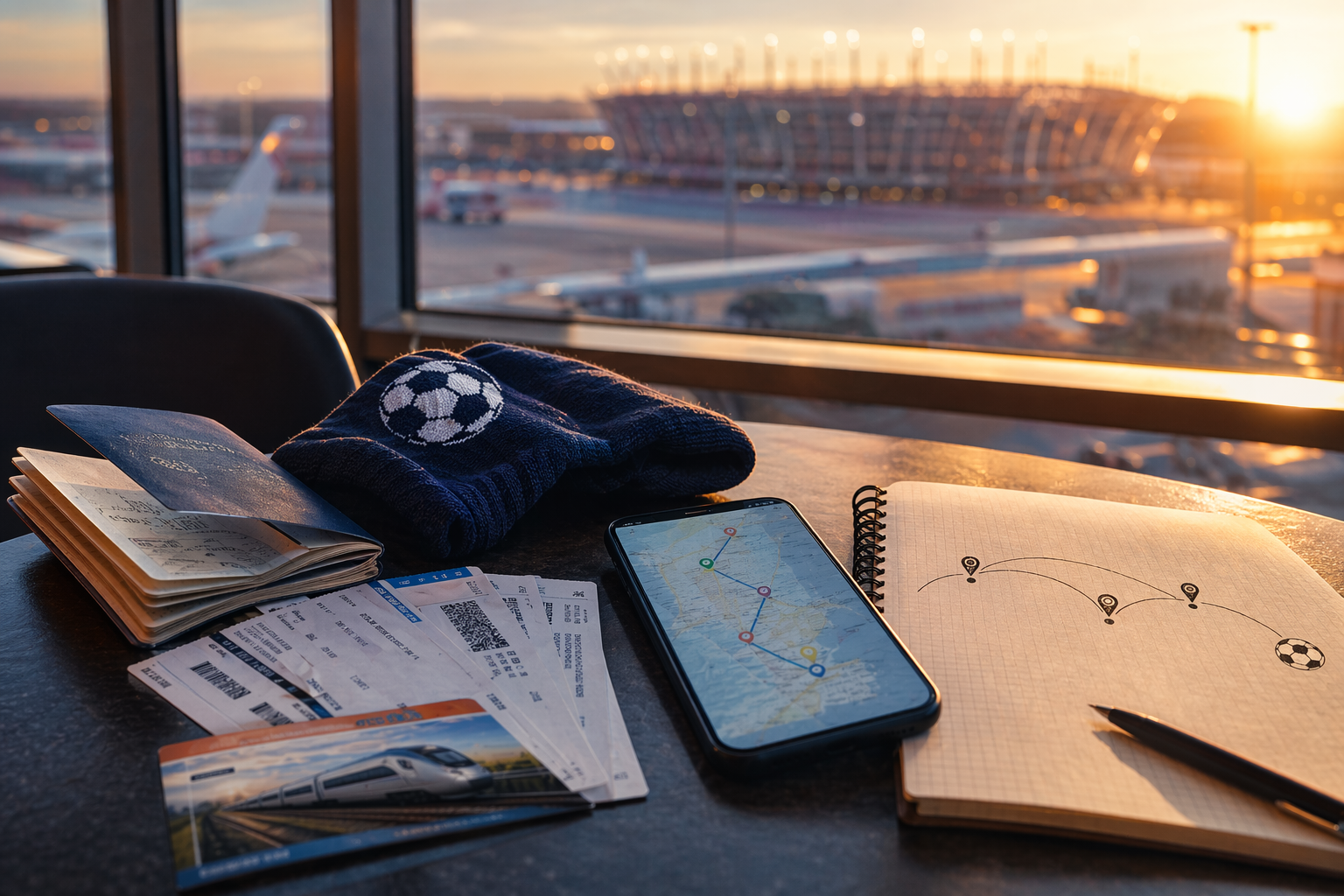World Cup 2026 multi-city trip planning image
