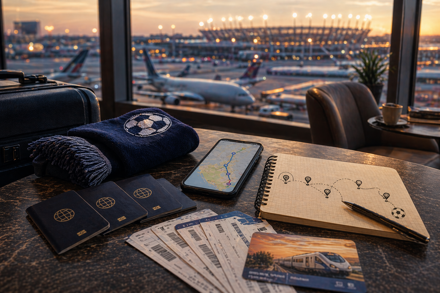 World Cup 2026 three countries travel planning image